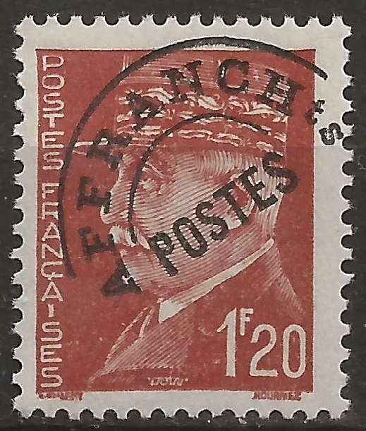 PREO. N° 85**  1Fr20 BRUN-ROUGE TYPE PETAIN