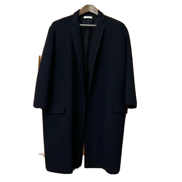 DISCONTINUED C LINE CELINE Phoebe Philo Navy Blue cashmere Silk