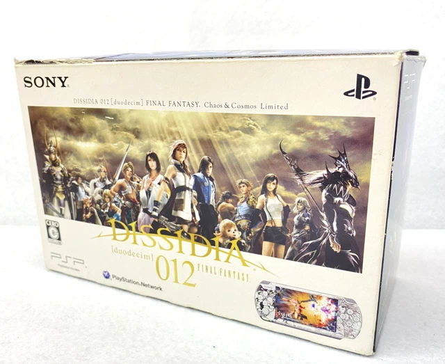 SONY Playstation Portable PSP 3000 DISSIDIA 012[duodecim] Chaos & Cosmos W/Box