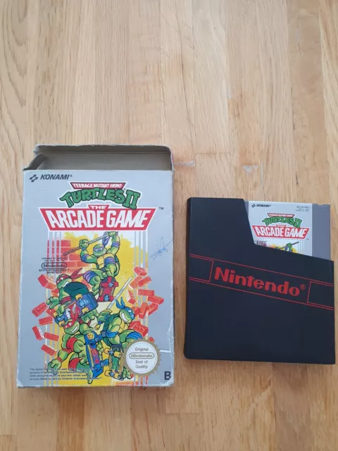 Turtles 2 The Arcade Game Nintendo NES