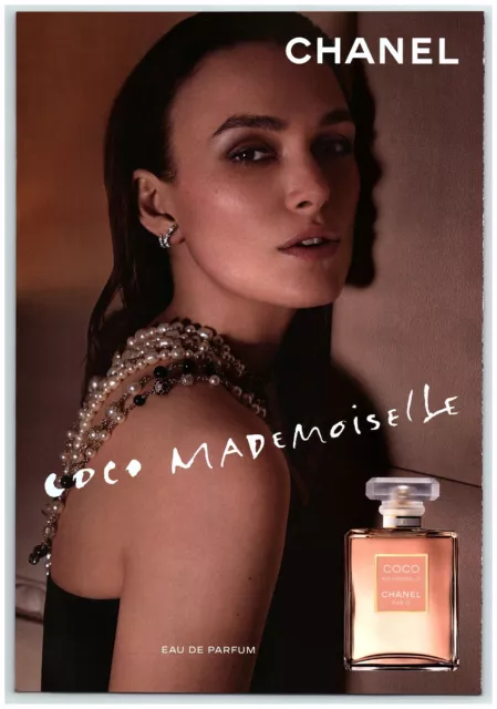 2022 CHANEL COCO Mademoiselle Fragrance Print Ad, Keira Knightley