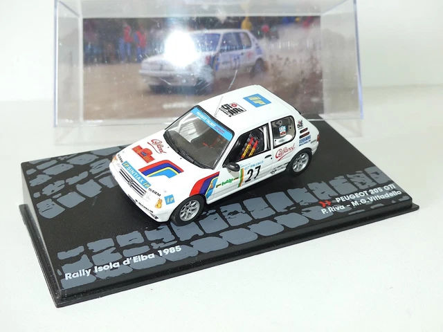 Peugeot 205 Rallye Holke 1988 - Ixo 1/43 - Édition Espagne - Neuve