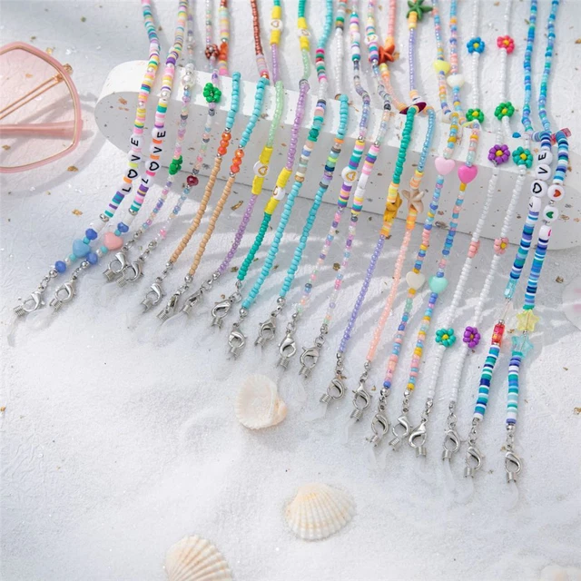 Pottery Colorful Eyeglass Chain Neck Strap Cord Sunglasses Rope Glasses Lanyard