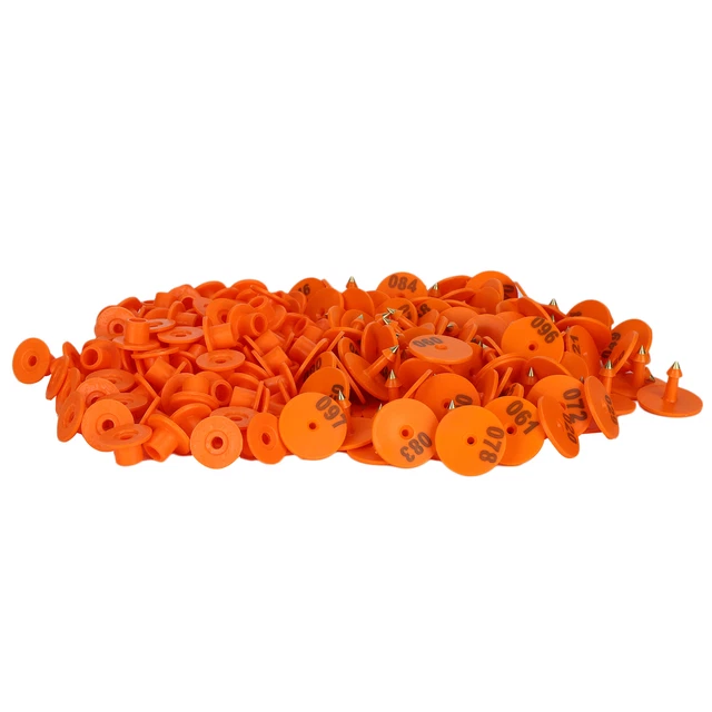 200PCS Thickened Sheep Ear Tag Number Marker Identification Card Information Gbd