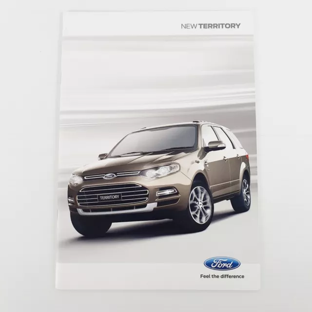 2011 FORD TERRITORY Original Australian Sales Brochure