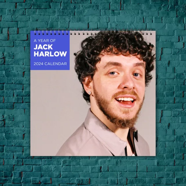 JACK HARLOW CALENDAR 2024, Celebrity Calendar, Jack Harlow 2024 Wall