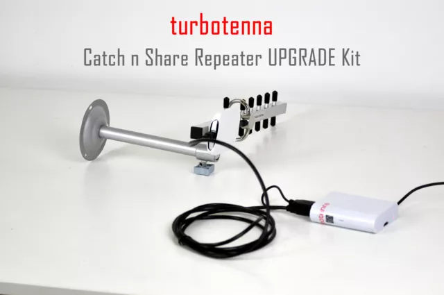 High Power WiFi Repeater - UPGRADE KIT for NextG USB-Yagi TurboTenna