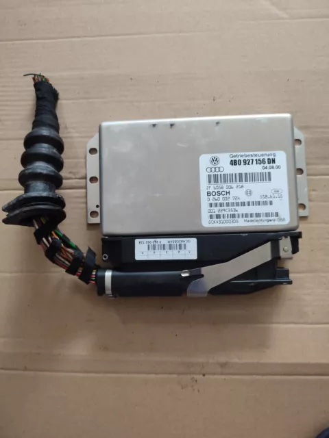  Audi A6 C5 4B ECU Transmission Gearbox Control Unit Module 4B0927156DN