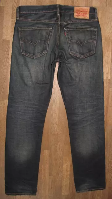 " Levi `S 508 " D'Homme Jeans / Levis Bleu Jeans En Sombre Bleu En W32 " / L32 "