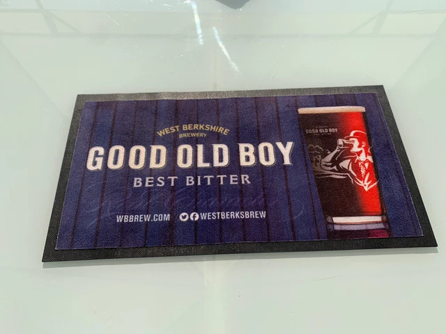 West Berkshire Brewery Good Old Boy Bitter Beer Runner  / Bar Runner