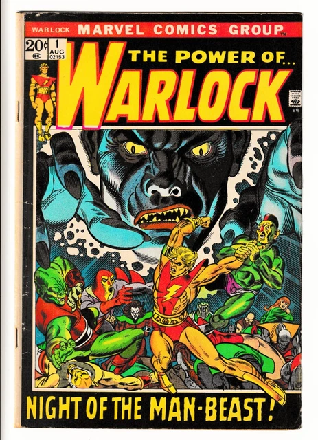 Warlock #1 (1972, Marvel) Origin of Adam Warlock, Key Issue