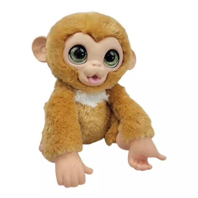 FurReal Friends Cuddles My Giggly Monkey E0367 2017 Interactive Pet Works