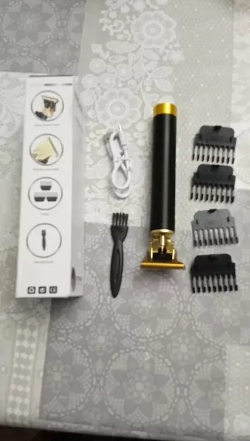 Cortadora de cabello eléctrica inalámbrica recargable USB