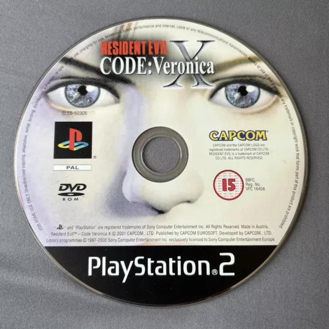 Resident Evil - Code Veronica X + demo disc Devil May Cry (2001) - Sony Playstation  2 - LastDodo