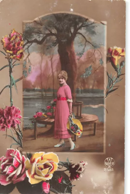 CPA Art Photo, Young Woman in a Underwood