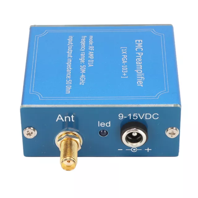 Low Noise Amplifier Module 50M‑4GHz Wideband Plug And Play DC 9‑15V High Gai SD0