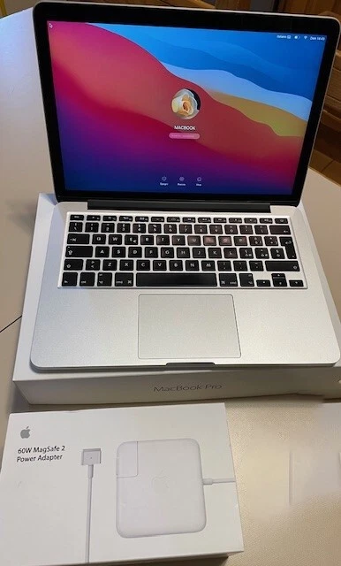 Apple MacBook Pro 13,3" 1 TB SSD, Intel Core i5 5a Gen., 2,7GHz, 8GB RAM ARGENTO