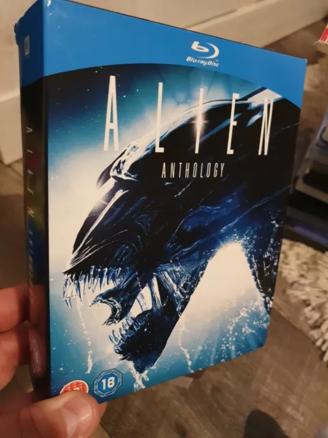 Alien Anthology Box Import-Version Teil 1-4 (Blu-ray) in Deutsch