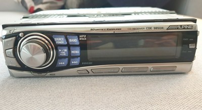 Alpine CDE-9850Ri MP3 WMA CD Radio Ricevitore con la connettività iPod 50w x 4 