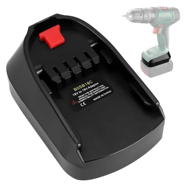 Akku-Adapter Batterieadapter Konverter für Bosch 18V Lithium-Akkus PBA System