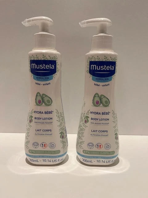 Lot Of 2 Mustela Baby Body Lotion Normal Skin 10.14 Fl.oz. Each One