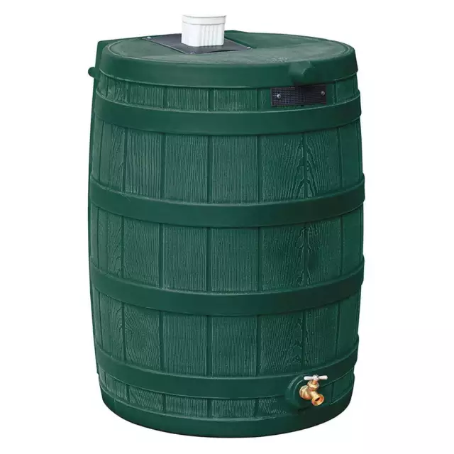 Rain Wizard Rain Storage Collection Rain Barrel 50-Gallon