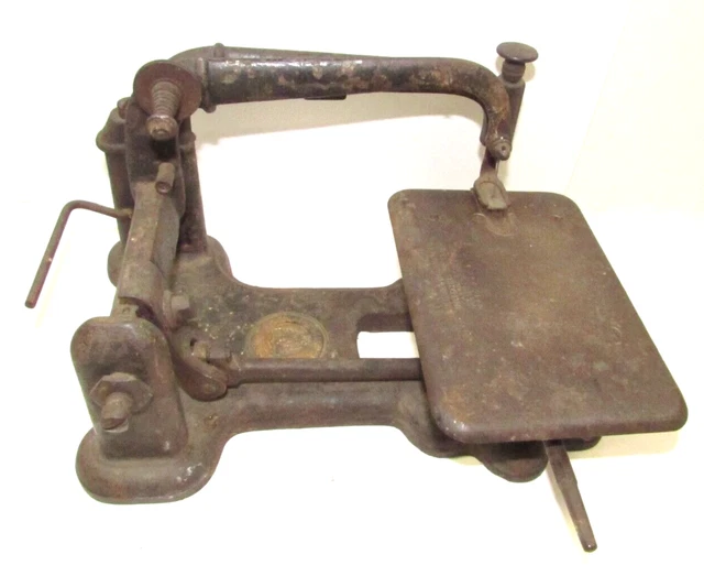 1800'S WHEELER & Wilson Cast Iron Sewing Machine for Restoration 225.