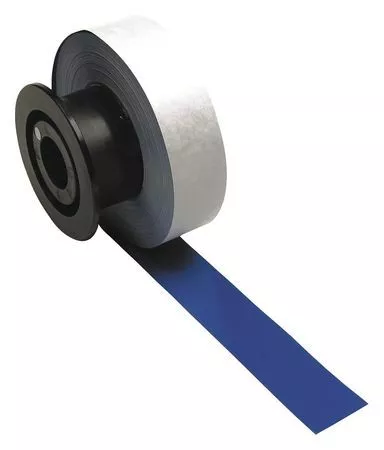 Brady 120851 Tape,Blue,110 Ft. L,1-1/8 In. W