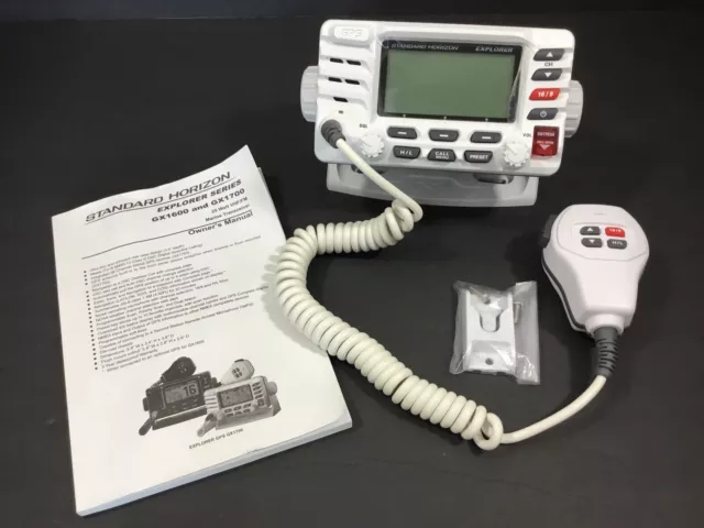 Standard Horizon Explorer Series GX1700 Marine VHF W/ GPS White New No Box