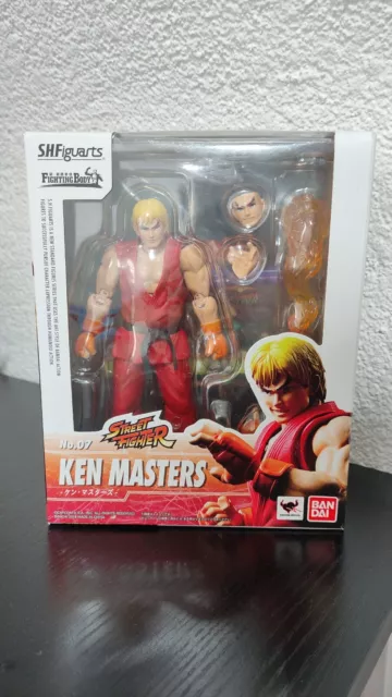 S.H. Figuarts Street Fighter Ken Masters Action Figur gebraucht