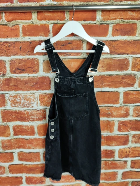 Abito Ragazza Pacchetto Età 8-9 Anni Zara Next Nero Cungare Corti Pinafore 134Cm 3