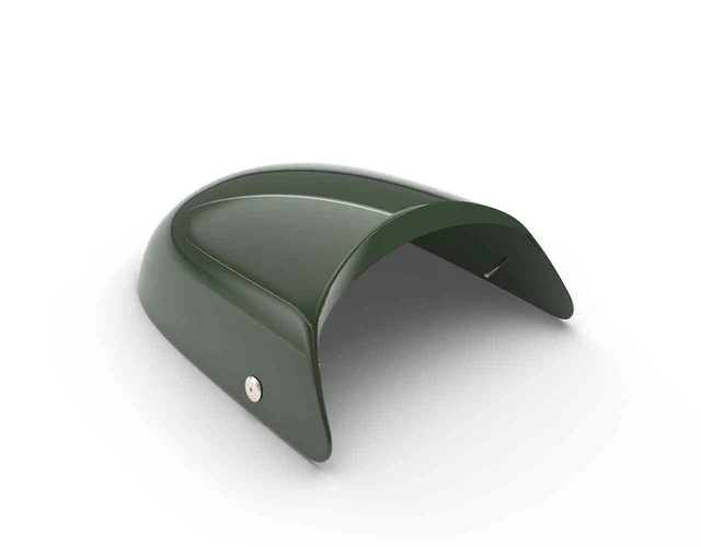 ROYAL ENFIELD &DUAL SEAT COWL, BRITISH RACING GREEN" For Continental GT