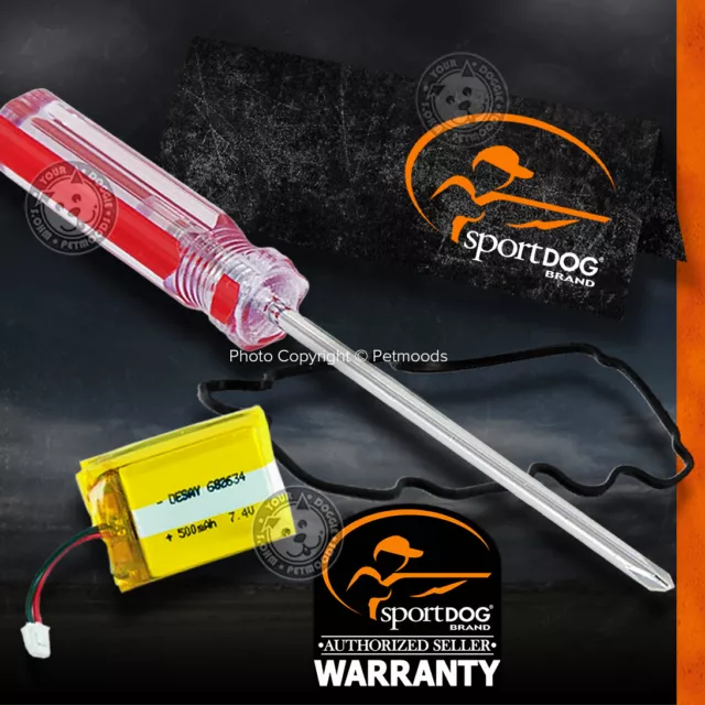 SportDOG SAC00-12615 Transmitter Battery Replacement Kit for SD-825, SD-1225