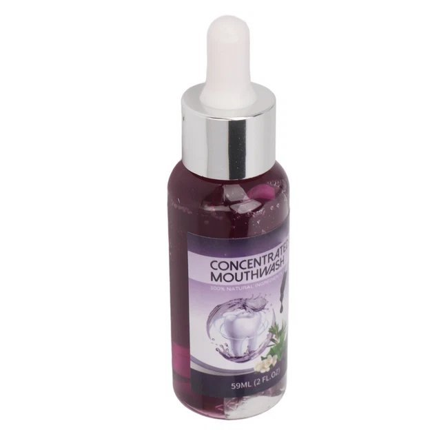 Concentrated Mouthwash Men Women Freshen Breath Plaque Removal Teeth Whiten PLM