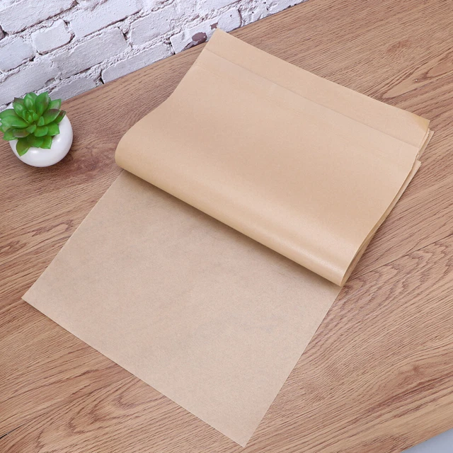 100 pz padelle per arrostire forni carta pergamena non sbiancata stoviglie 2