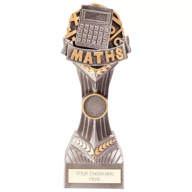 Falcon Maths Trophies School and Academics Awards 5 Sizes FREE Engraving