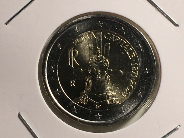 2 € 150° Anniversario Di Roma Capitale 2021 Coincard - Foto 6