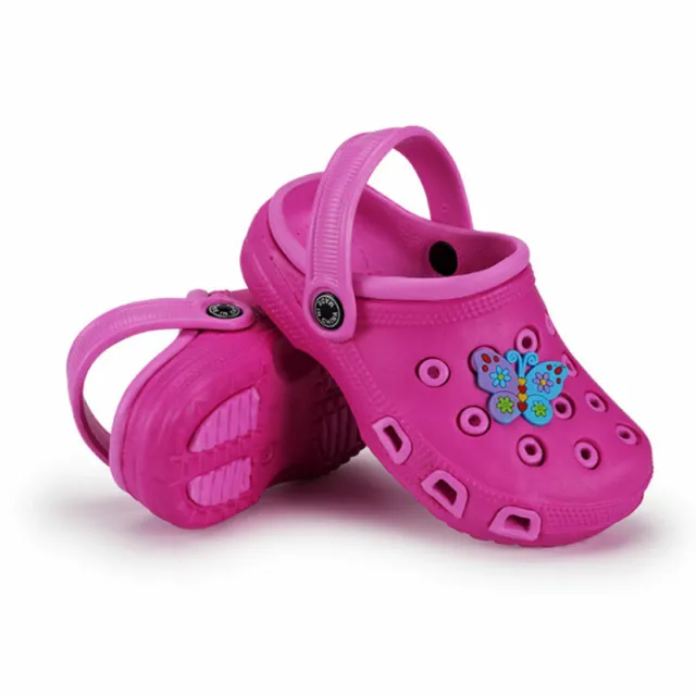 Kids L Croc Style Clogs For Boys Girls Toddler Big Kid Style Garden Slip On Shoe