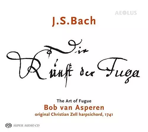Bob Van Asperen - JS Bach: The Art Of The Fugue [CD]