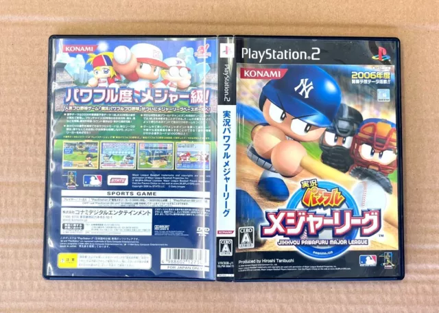 Jikkyou Powerful Major League PlayStation 2 Japanes play station 2