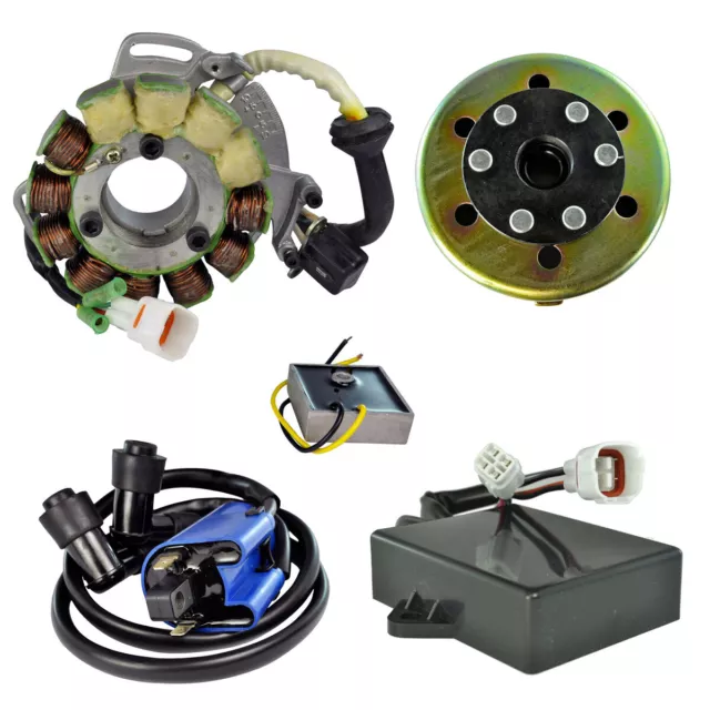 Kit Stator + Regulator + HP CDI Box + Coil + Flywheel For YFZ 350 Banshee 1995