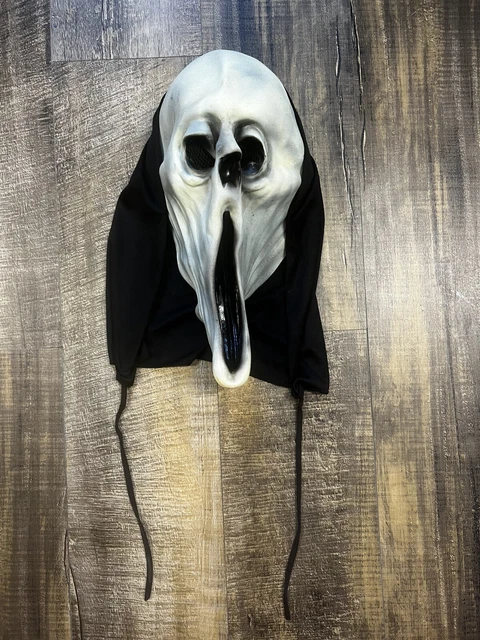 Vintage 1995 Scream Ghostface Ghoul Mask Paper Magic Group Horror Halloween