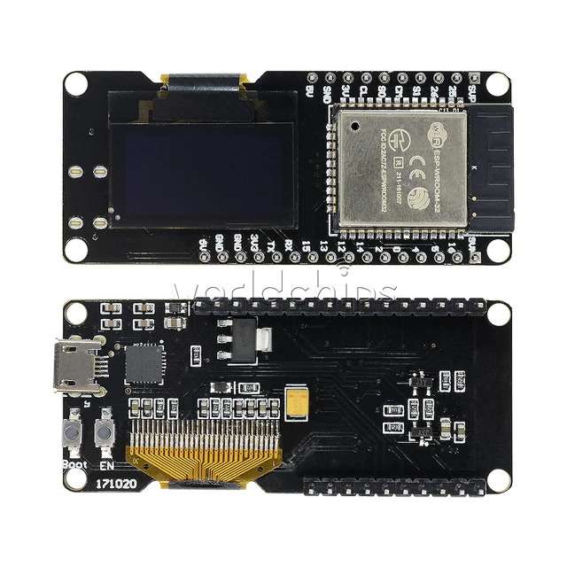 ESP32 ESP-WROOM-32 0.96& OLED WIFI Bluetooth 2.4GHz Dual-mode For ...