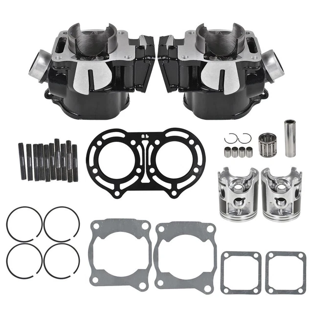 Cylinder Piston Gasket Top End Kit For 1987-2006 Yamaha Banshee 350 YFZ350