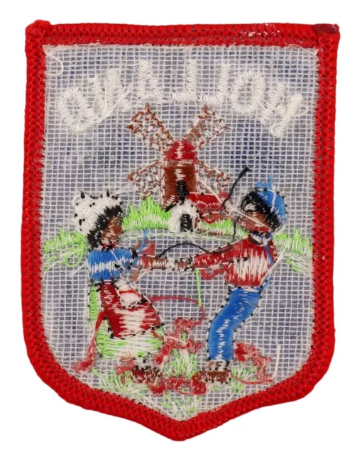 Ecusson brodé (patch/embroidered crest) thermocollant ♦ Pays-Bas - Holland 2