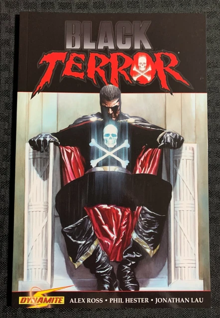 2010 BLACK TERROR v.2 Cover & Story by Alex Ross SC TPB VF/NM 9.0 1st Dynamite