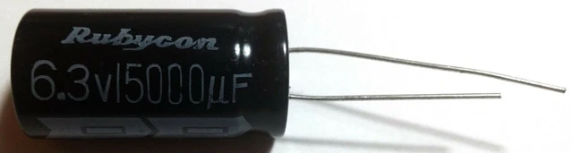 10x 15000uF 6.3V 105 ° C Véritable condensateur électrolytique radial...