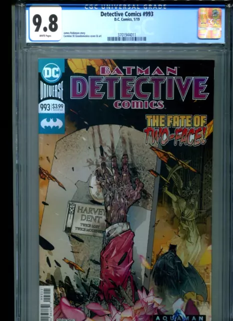 Detective Comics #993 CGC 9.8 (2019) Batman Two-Face Highest Grade