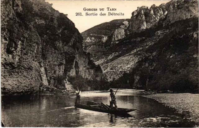 CPA Gorges du Tarn Sortie des Detroits FRANCE (1016541)