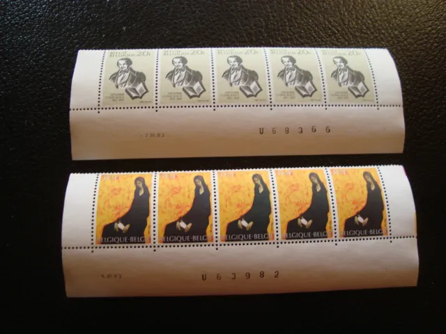 Belgien - Briefmarke Yvert Und Tellier N° 2106 2107 x5 N (Z8) Briefmarke Belgium